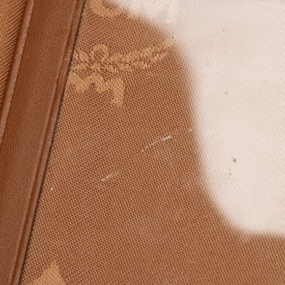 MCM Vintage Visetos Stripe Tri-Fold Wallet - Picture 12 of 14